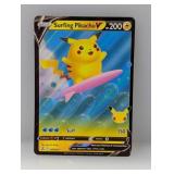 2021 Pokemon Celebrations Surfing Pikachu V 8/025