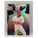 1996 Stadium Club Mega Heroes MH4 Ozzie Smith HOF