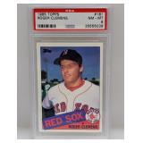 1985 Topps Roger Clemens #181 PSA 8