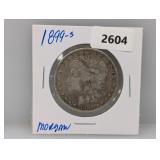 1899-S 90% Silv Morgan $1 Dollar