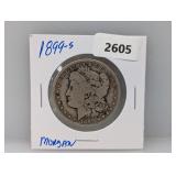 1899-S 90% Silv Morgan $1 Dollar