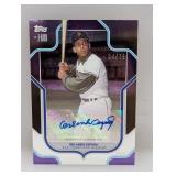 /75 2023 Topps Orlando Cepeda Auto J-Rod Show Out
