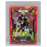 2024 Prizm Luther Burden Pink Cracked Ice RC #198