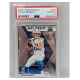 2020 Panini Mosaic Justin Herbert #263 PSA 10