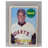 1969 Topps Baseball Willie Mays HOF 190