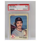 1983 Fleer Wade Boggs RC # 179 PSA 9