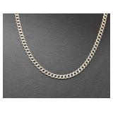 20" .925 Sterling Curb Chain Necklace