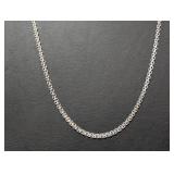 30" .925 Sterling Byzantine Chain Necklace