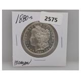 1880-S 90% Silv Morgan $1 Dollar