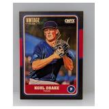 2025 Onyx Vintage Black Red Border /10 Kohl Drake