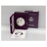 1990 1oz .999 Silv PF Eagle $1 Dollar