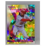 2024 Leaf Vivid Victor Scott Gold RC SP 9/10 #66