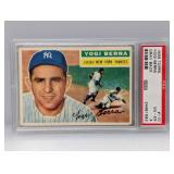 1956 Topps Yogi Berra #110 [gray back] PSA 4
