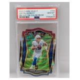 2020 Select Justin Herbert Tri-Color Prizm PSA 10