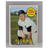 1969 Topps Baseball Norm Cash 80
