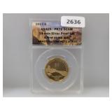 ANACS 2011-S PR70DCAM Proof Sac $1 Dollar