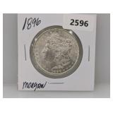 1896 90% Silv Morgan $1 Dollar