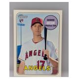 2018 Shohei Ohtani Topps Heritage RC #600