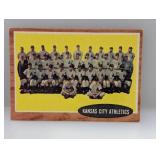1962 Topps Baseball Kansas City Athletics Team 384