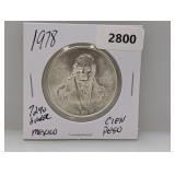 1978 72% Silv Mexico Cien Pesos