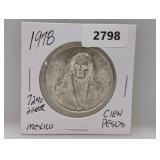 1978 72% Silv Mexico Cien Pesos