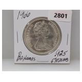 1966 .925 Sterling Bahama Isl Elizabeth II