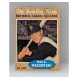 1962 Topps Bill Mazeroski-All-Star HOF 391