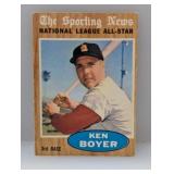 1962 Topps Baseball Ken Boyer-All-Star 392