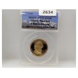 ANACS 2010-S PR70DCAM Buchanan PF $1 Dollar