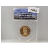 ANACS 2010-S PR70DCAM Lincoln PF $1 Dollar