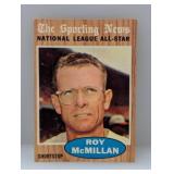 1962 Topps Baseball Roy McMillan-All-Star 393