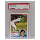 1983 Topps Wade Boggs RC #498 PSA 8