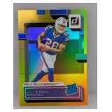 2022 Rated Rookie James Cook Gold Press Proof #315