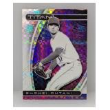 2021 Titan Shohei Ohtani Blocks Prizm 6