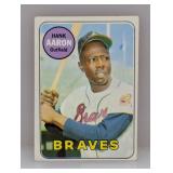 1969 Topps Baseball Hank Aaron HOF 100