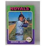 1975 George Brett Topps RC #228