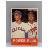 1963 Topps Baseball Power Plus Banks/Aaron HOF
