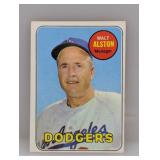 1969 Topps Baseball Walt Alston HOF 24