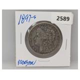 1897-S 90% Silver Morgan $1 Dollar