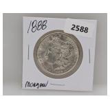 1888 90% Silv Morgan $1 Dollar