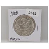 1888 90% Silv Morgan $1 Dollar