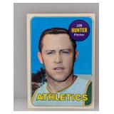 1969 Topps Baseball Catfish Hunter HOF 235