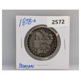 1878-S 90% Silv Morgan $1 Dollar