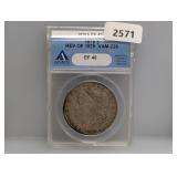 ANACS 1878 EF40 90% Silv Morgan $1