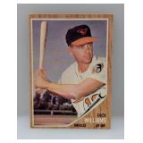 1962 Topps Baseball Dick Williams HOF 382
