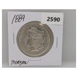 1889 90% Silv Morgan $1 Dollar