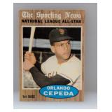 1962 Topps Orlando Cepeda-All-Star HOF 390 dents