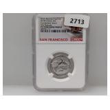 NGC 2018-S PF70 Rev PF Cumberland Isl Quarter