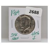 1969 40% Silv JFK Half $1 Dollar