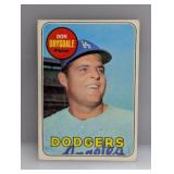 1969 Topps Baseball Don Drysdale HOF 400